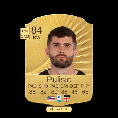 كريستيان بوليسيك نادر RW 84 rated