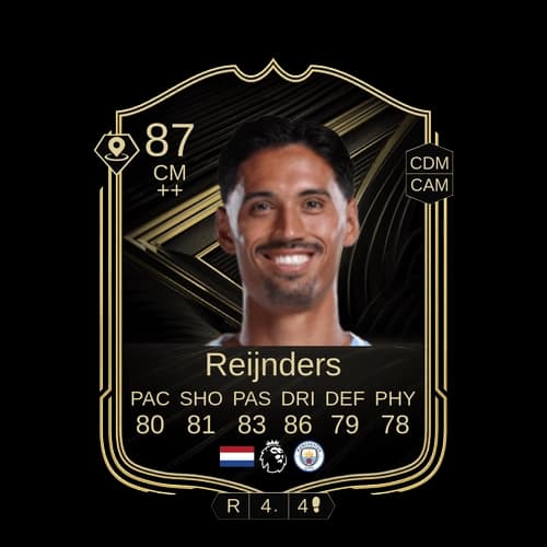 Tijjani Reijnders Team of the Week CM 87 rated