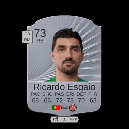 Ricardo Sousa Esgaio Rare RB 73 rated