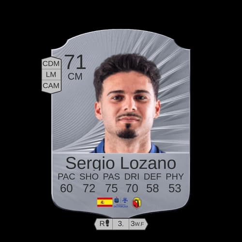 Sergio Lozano Lluch Rare CM 71 rated