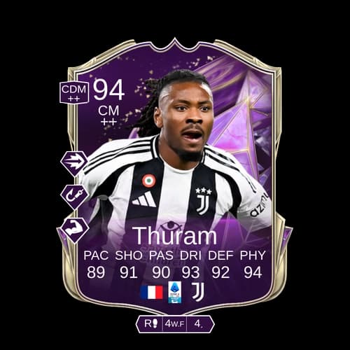 Khéphren Thuram TOTS Highlights CM 94 rated