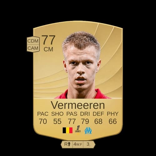 أرثر فيرميرن - CM 77 rated