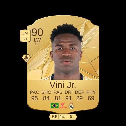 Vinícius José de Oliveira Júnior Rare LW 90 rated