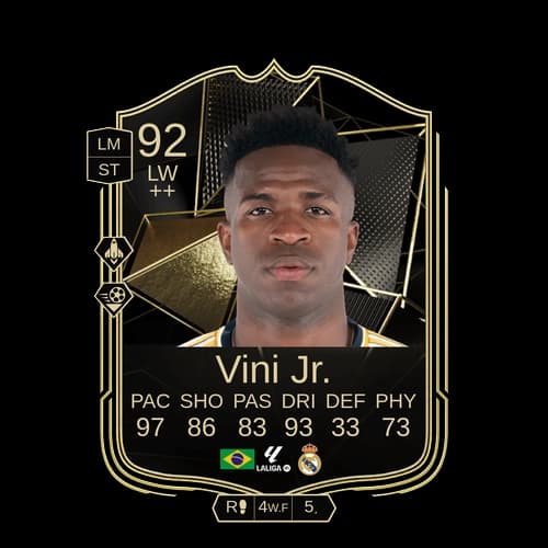Vinícius José de Oliveira Júnior TOTW LW 92 rated