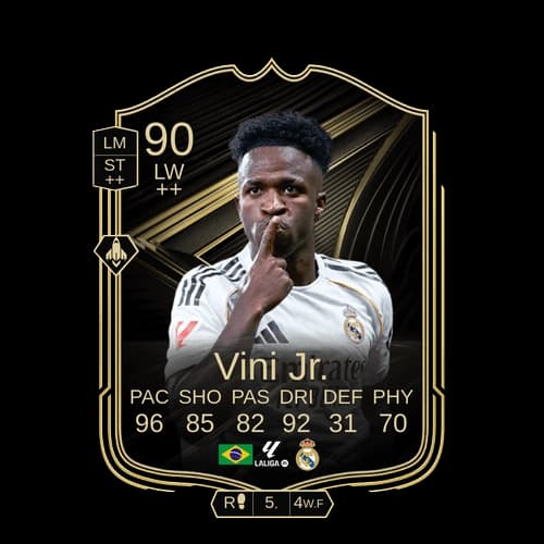 Vini Jr. LW Team of the Week 90