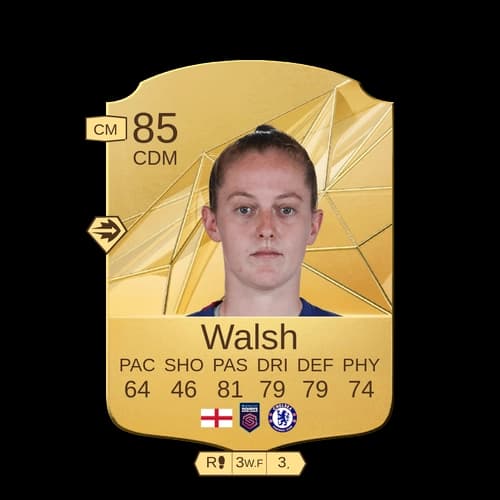 Keira Walsh Rare CDM 85 rated
