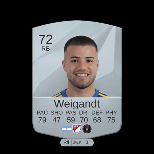 Weigandt RB Common 72