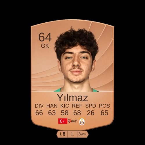 Yılmaz GK عادي 64