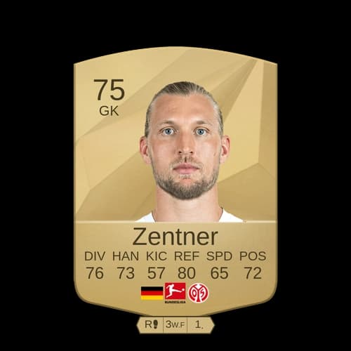 روبن زيتنر عادي GK 75 rated