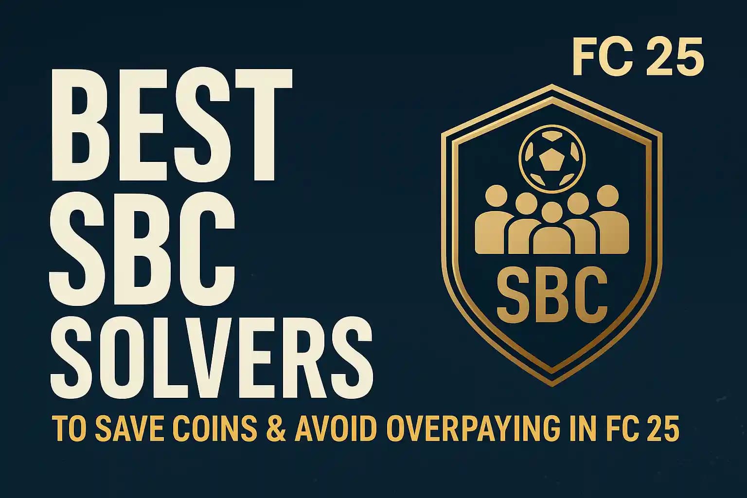 Best SBC Solvers to Save Coins & Avoid Overpaying in FC 25