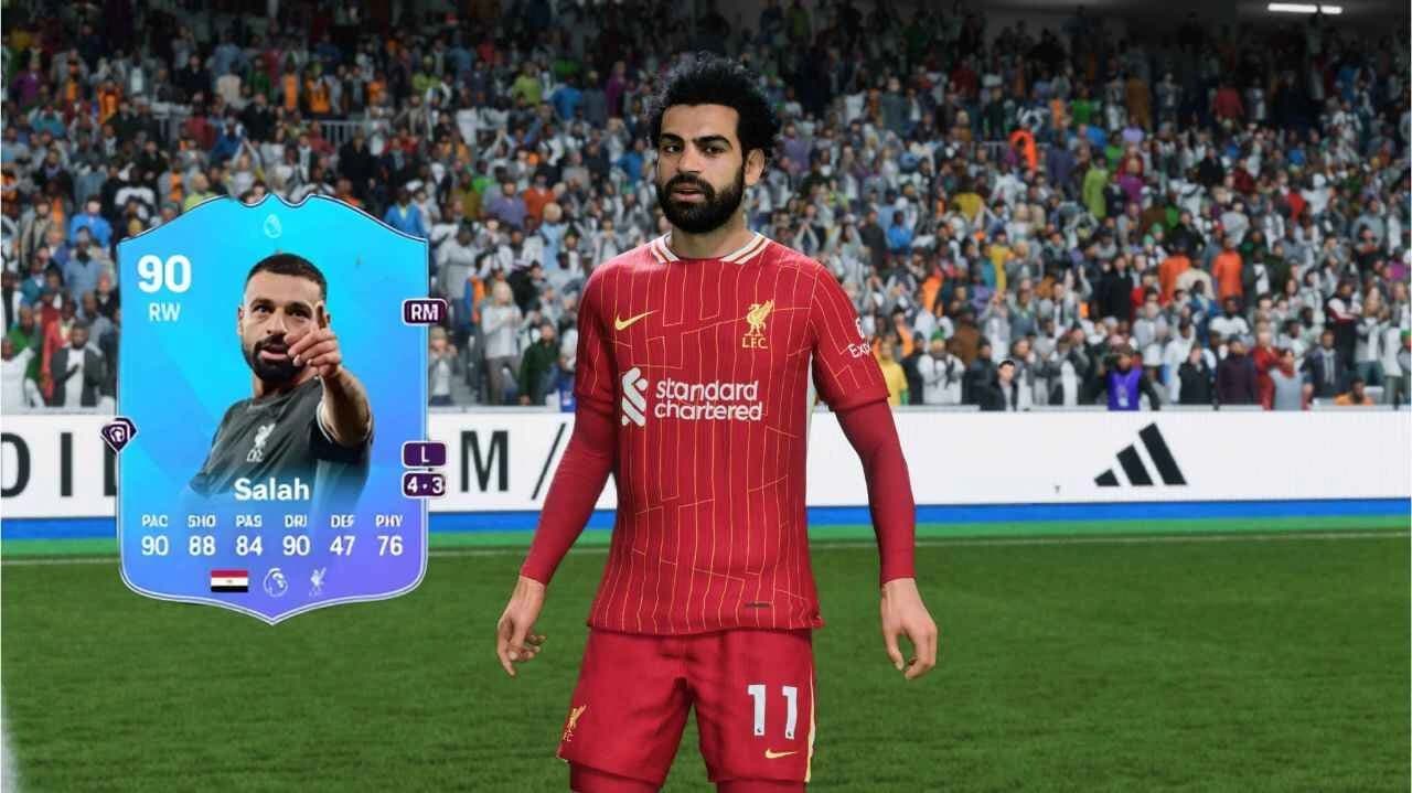 mo salah fc 25 sbc