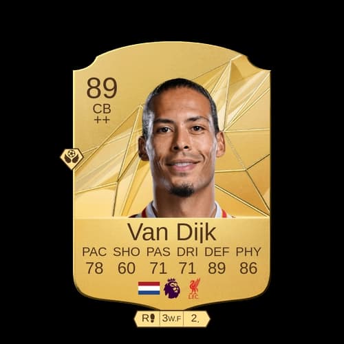 van Dijk CB Rare 89