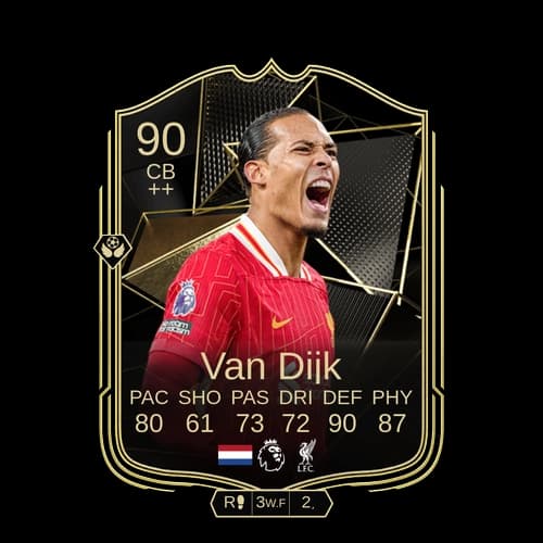 Virgil van Dijk TOTW CB 90 rated