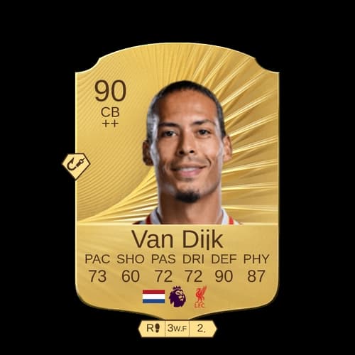 van Dijk CB Rare 90