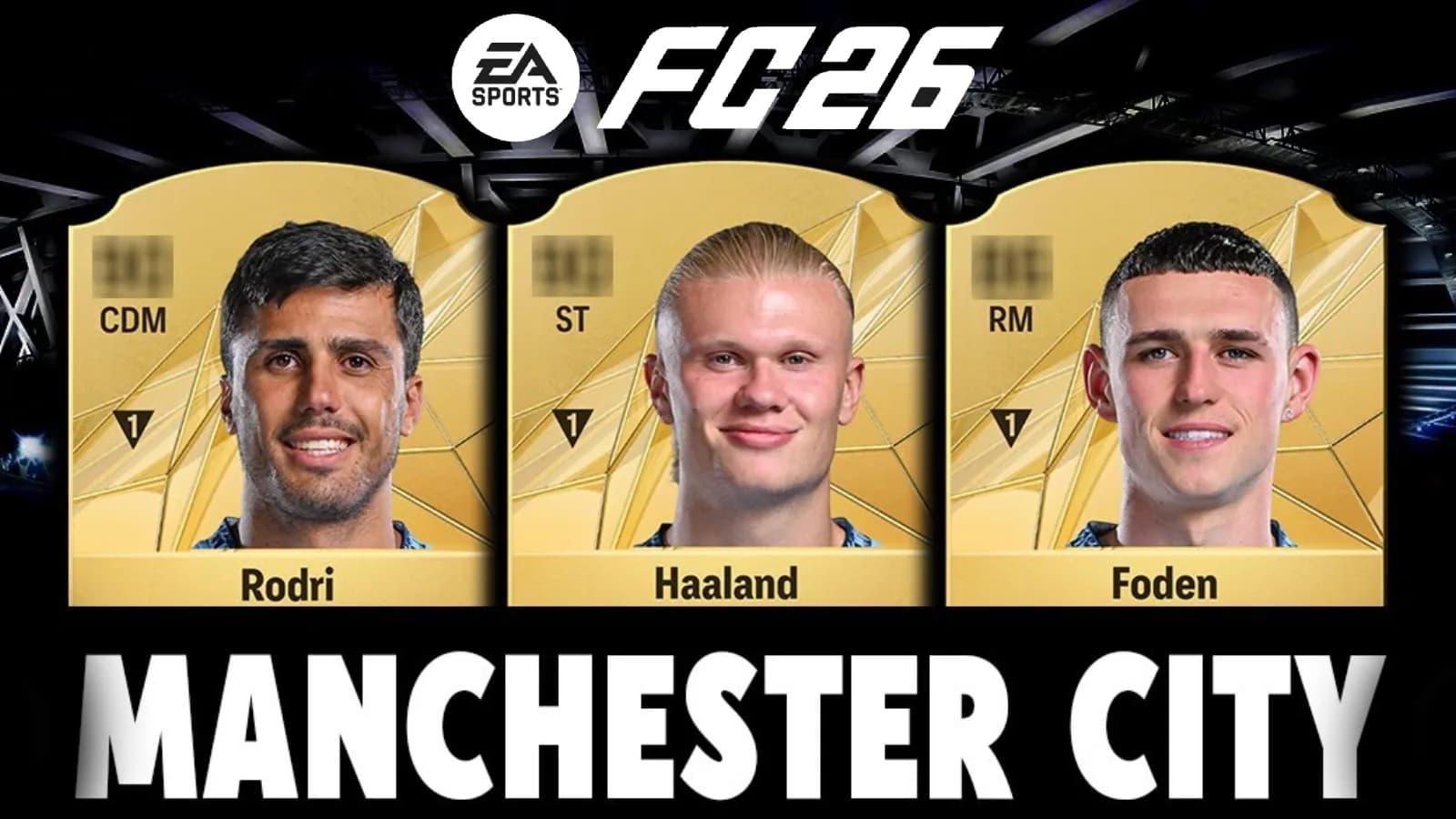 EA FC 26 Manchester City Players Ratings Prediction