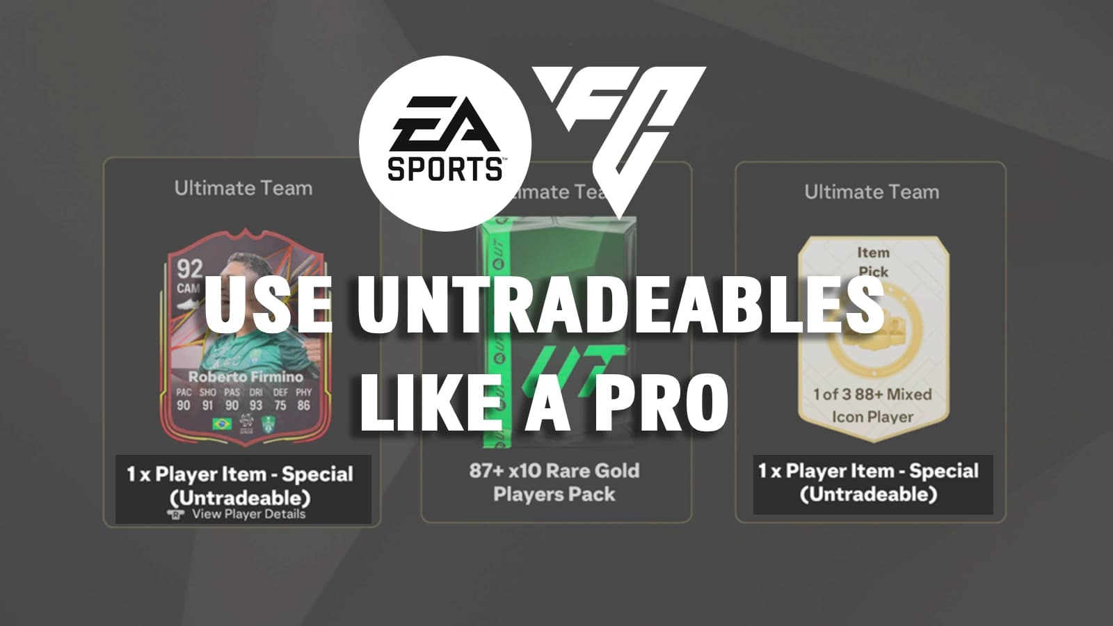 How to Use Untradeables for Maximum SBC Efficiency