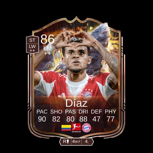Díaz FC26 Cornerstones LM 86 rated