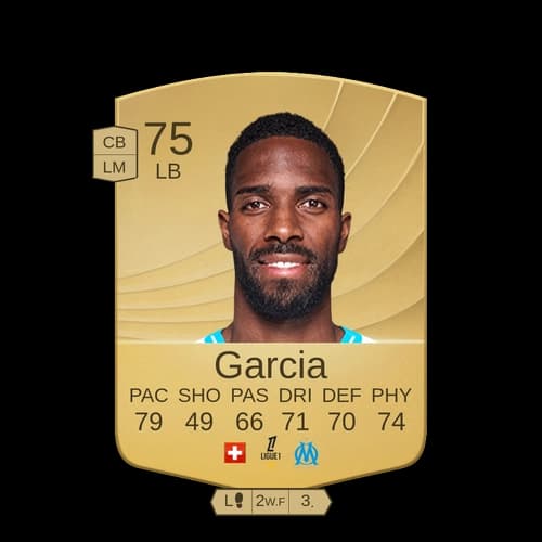 Garcia FC26 - LB 75 rated