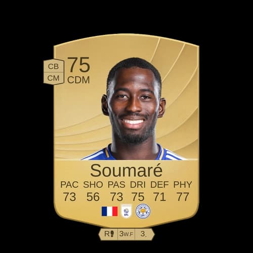 Soumaré FC26 - CDM 75 rated