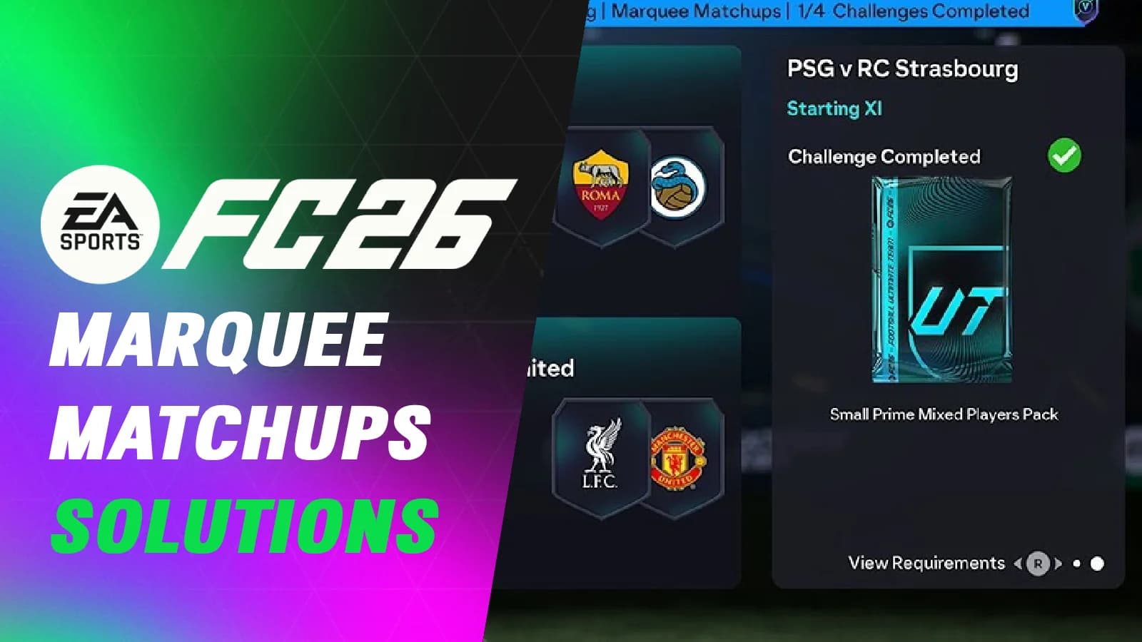 fc26 marquee-matchups -solution