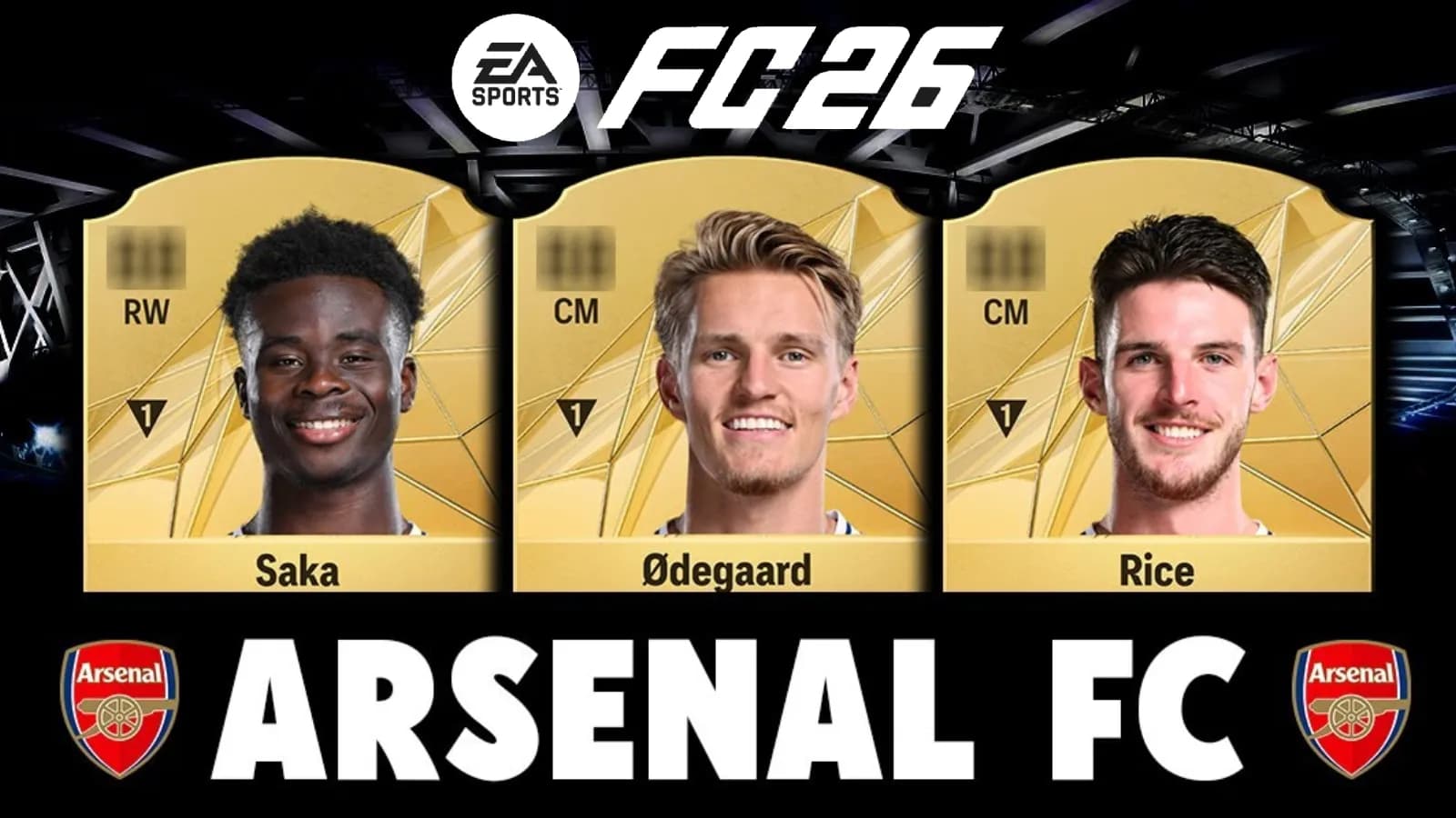 FC 26 Arsenal Player Ratings Prediction In Ultimate Team