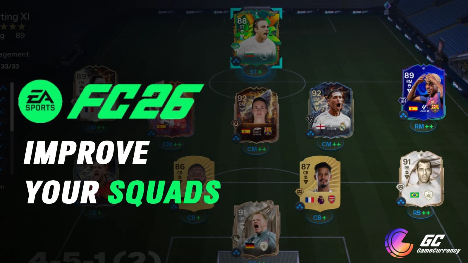 Top 5 Improve Your fc 26 squad