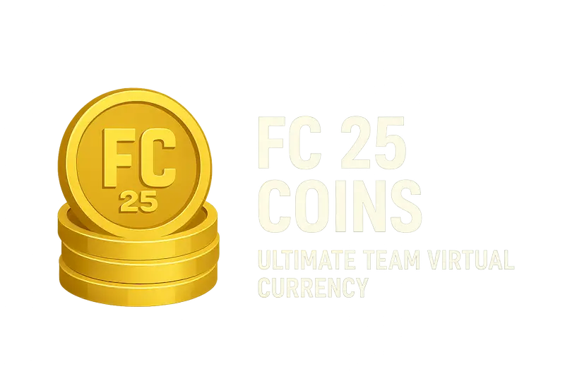 fc 25 coins logo designed by ai