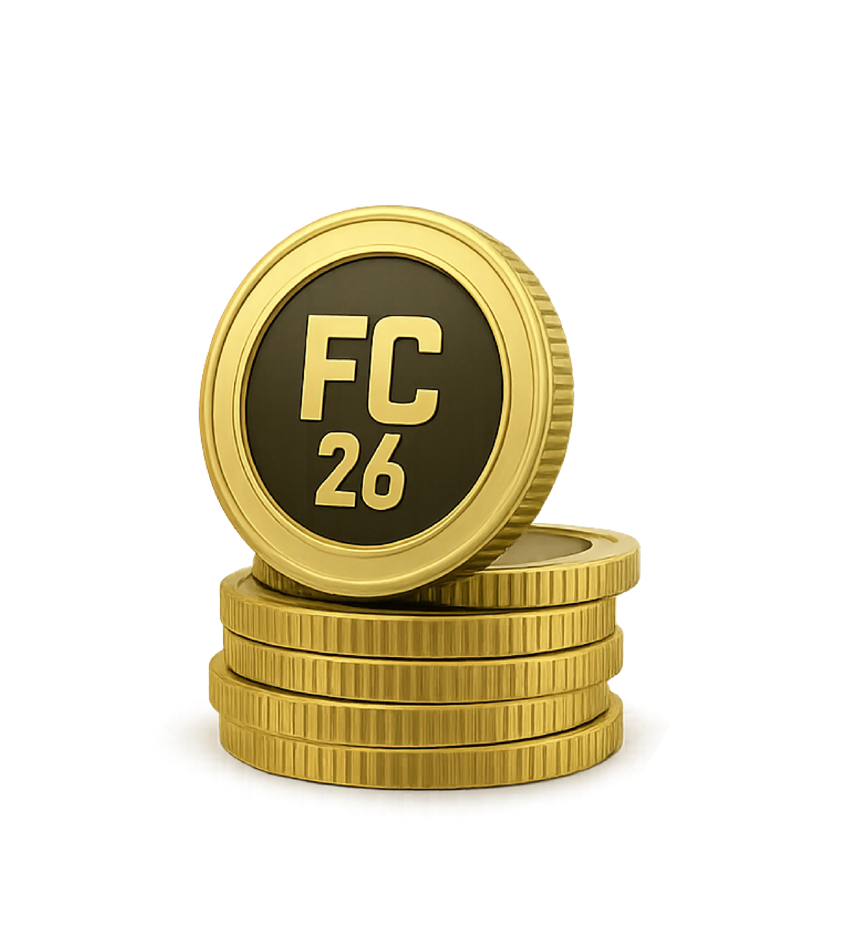 fc 26 coins logo designed by ai